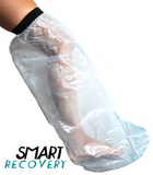 Limb Adult Waterproof Half Leg Cast Protector With Custom Velcro Strap