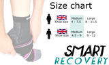 Plantar Fasciitis Compression Socks (Pair) & Soothing Arch Pad Cushions (Pair) Black, Medium